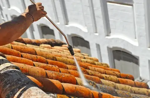 Nettoyage de toitures - Joncels